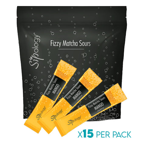 Mango Fizzy Matcha Sours - 15 Pack