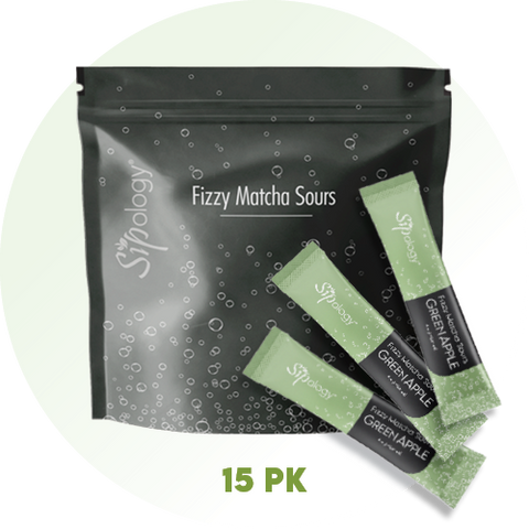 Green Apple Fizzy Matcha Sours - 15-pk