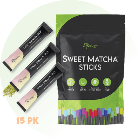 Sweet Banana Split Matcha Sticks (15-pk)