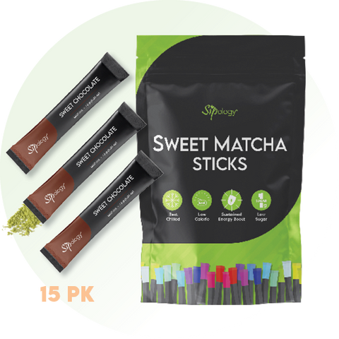 Sweet Chocolate Matcha Sticks (15-pk)